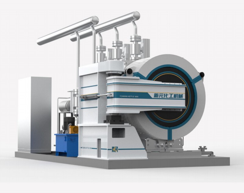 內(nèi)蒙古三瓣卡箍快開臥式發(fā)泡釜